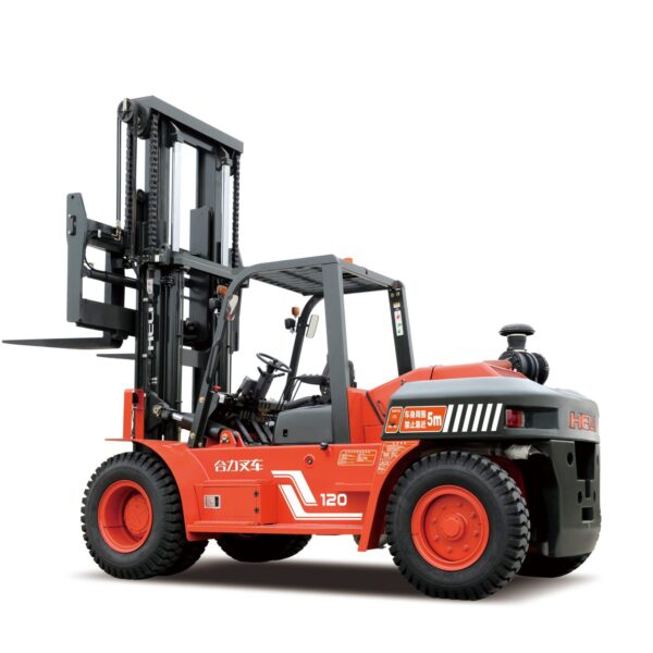 Heli light series 12,000kg forklift with Cummins diesel engine