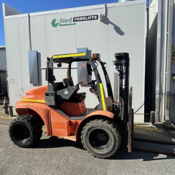 Mast explorer 2500kg 4WD rough terrain forklift with 4000mm 3 stage mast & sideshift